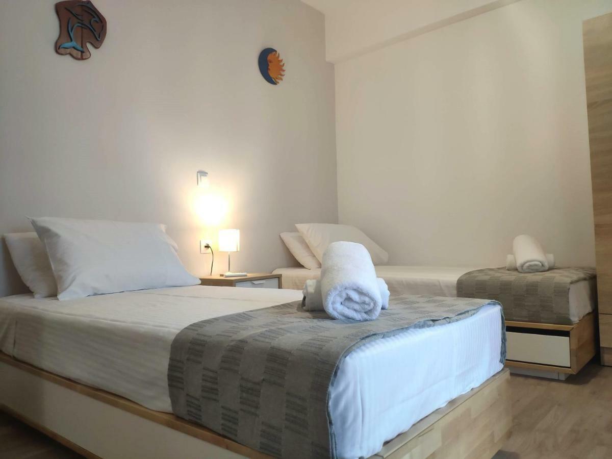 Neva Apartments By The Beach Makrýgialos المظهر الخارجي الصورة